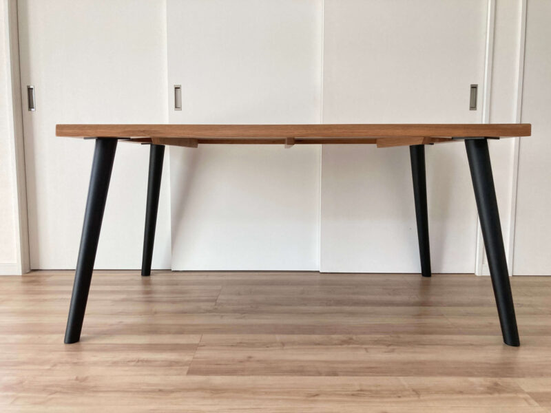 dining table_ダイニングテーブル_タンスのゲン_150*90_オーク_天然木_4人用_４人掛け